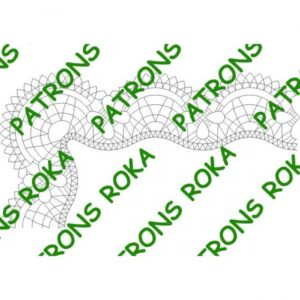 Patrón 4-Puntilla Mediana (5,0 cms)-Marca Roka