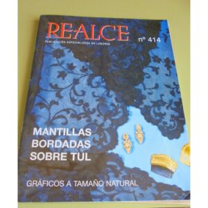 Revista Realce Nº 414-Bordado en Tul