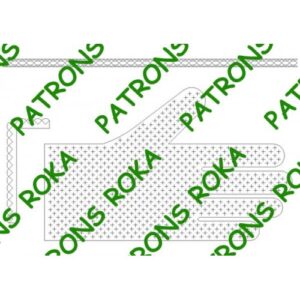 Patrón 13-Guante Grande (9,4 cms de muñeca)-Marca Roka