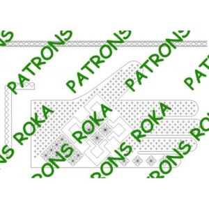 Patrón 14-Guantes Grandes (9,4 cms de muñeca)-Marca Roka