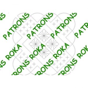 Patrón 27-Pañuelo Geométrico-Marca Roka
