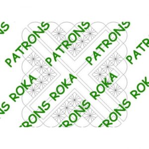 Patrón 19-Pañuelo Geométrico-Marca Roka