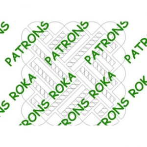 Patrón 23-Pañuelo Geométrico-Marca Roka