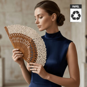 Patrón 3-Abanico-Ruso-Grande (Fuente 14,5 cms-Varilla 21 cms)-Marca Bolilleras