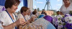 Encuentro de encajeras en Puertollano, Ciudad Real